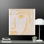 Contemporary female canvas