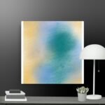 Contemporary colours canvas