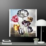 Tulip scene canvas
