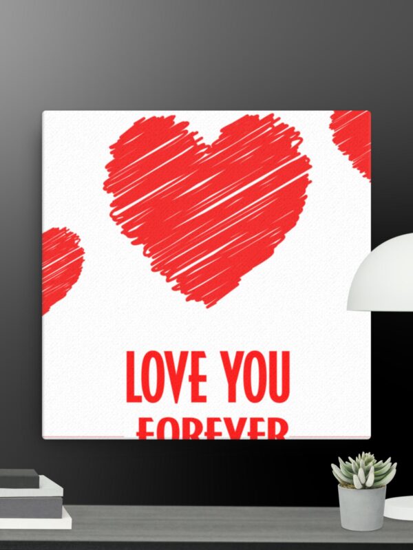 Love you forever canvas