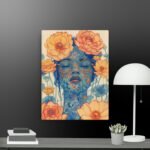 Floral Serenity canvas
