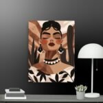 The Modern Lady canvas