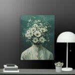 Flower Head canvas