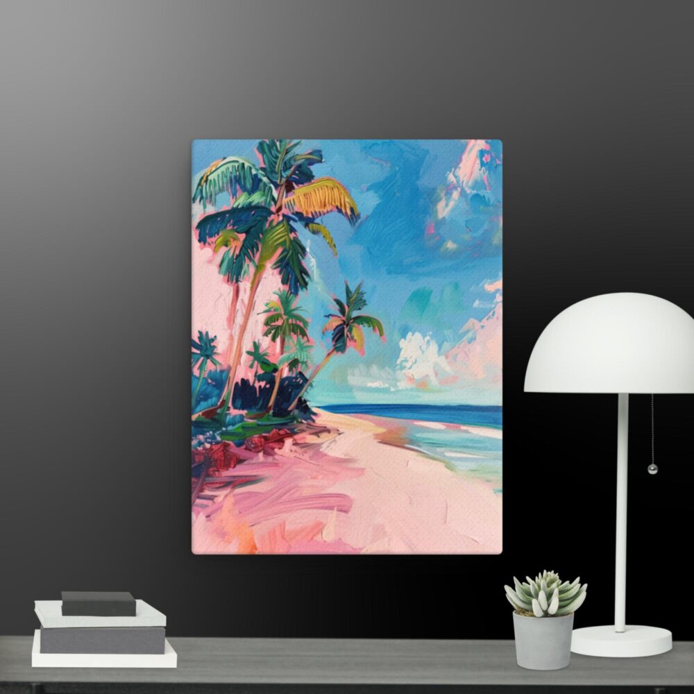 Tropical Beach canvas