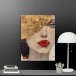 The lady canvas
