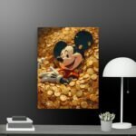 Rich Mickey Mouse canvas