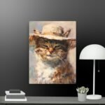 Smiling Cat canvas (collection 2)