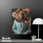 The Lion collection 3 canvas