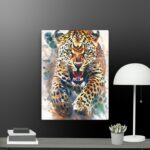 The Leopard canvas