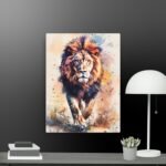 The king canvas