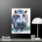 The Hippo canvas