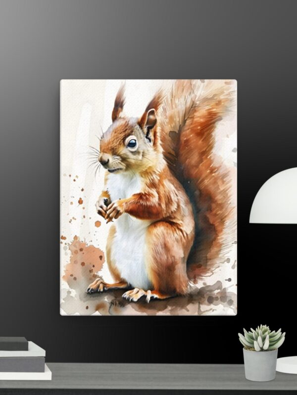 The Squirrel canvas - 12×16