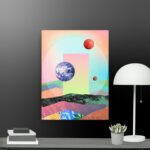 Mosaic Space canvas