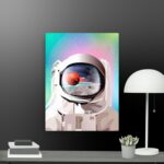 Mosaic Astronaut canvas