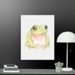 Frog canvas