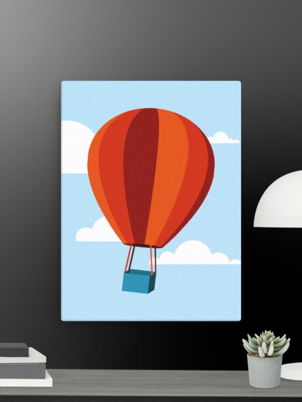 Hot air balloon canvas - 12×16