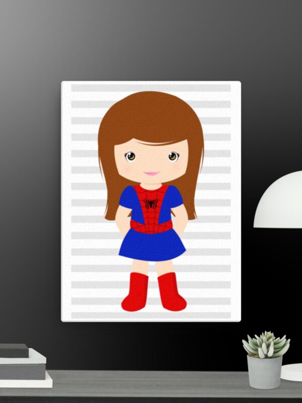 Spidergirl canvas - 12×16