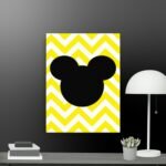 Mickey Mouse canvas
