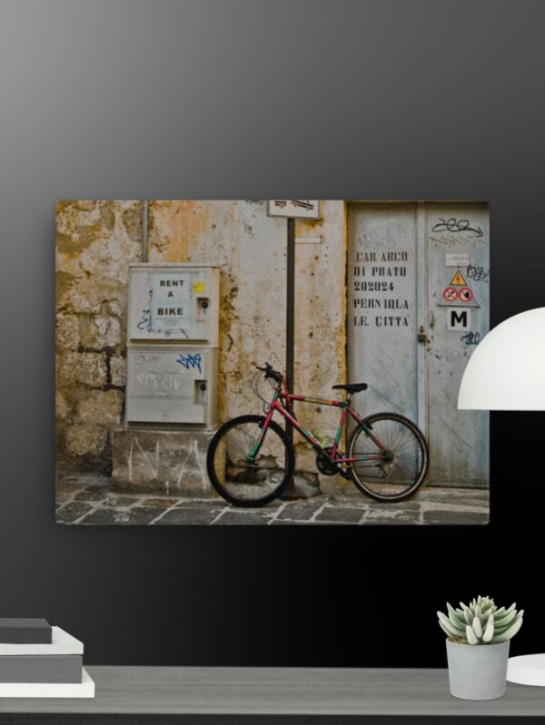 Italy Collection Bike Scene canvas - 12×16