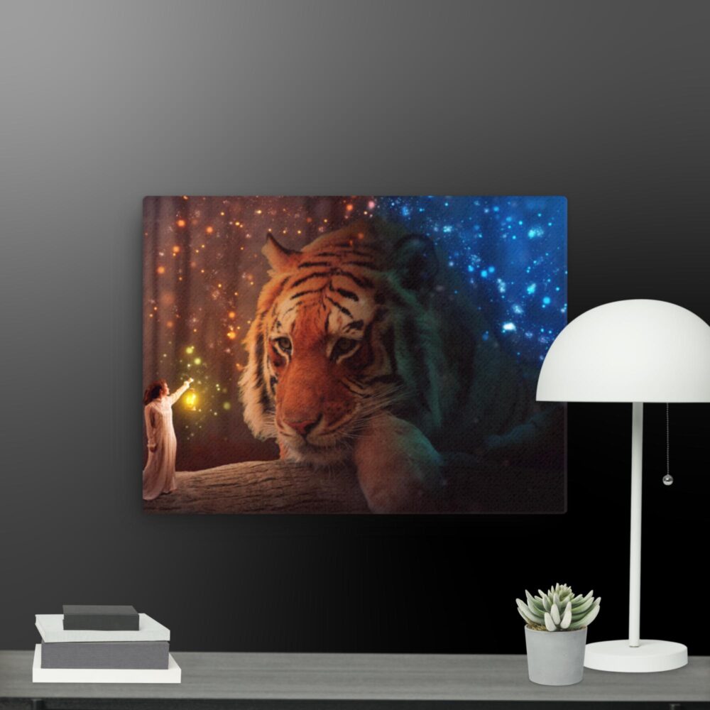 Bed time Tiger canvas - Image 2