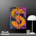 Dollars canvas
