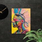 Mohawk Popart canvas