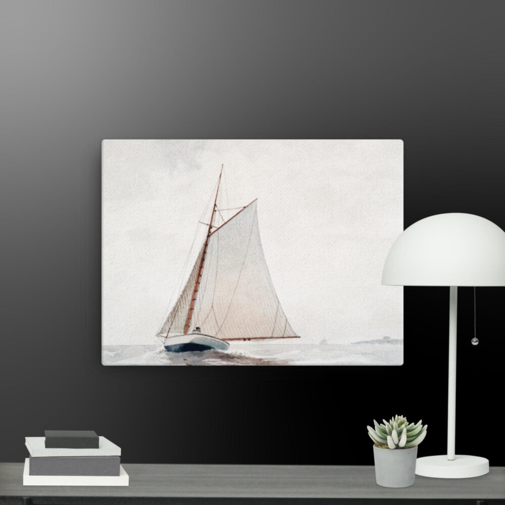 Yacht at Sea canvas - Image 2