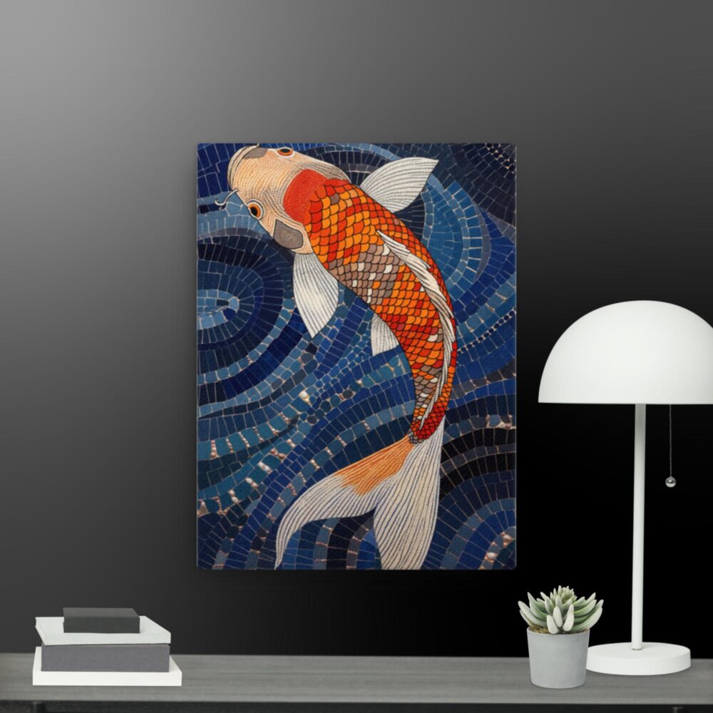 Asia Fish Collection canvas