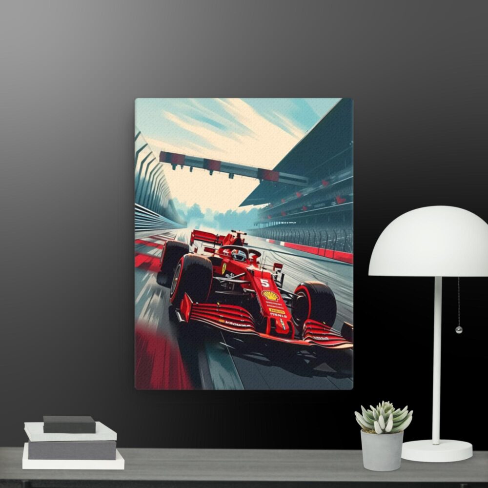 Ferrari Racing canvas
