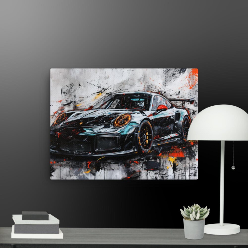 Car Graffiti canvas - Image 2