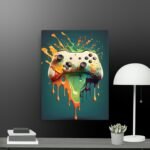 Gaming Splat Canvas
