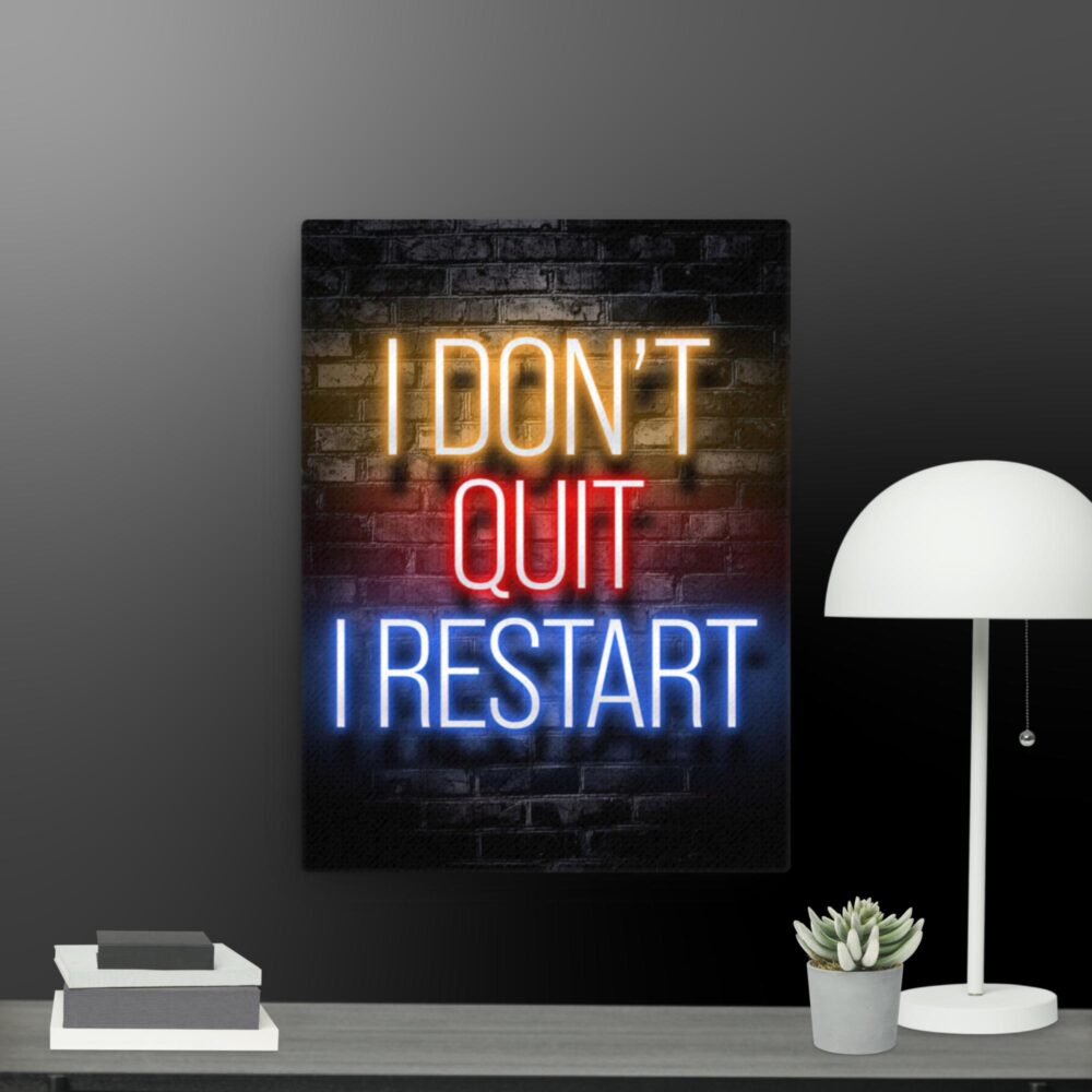 I don't quit canvas