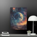 In Space canvas