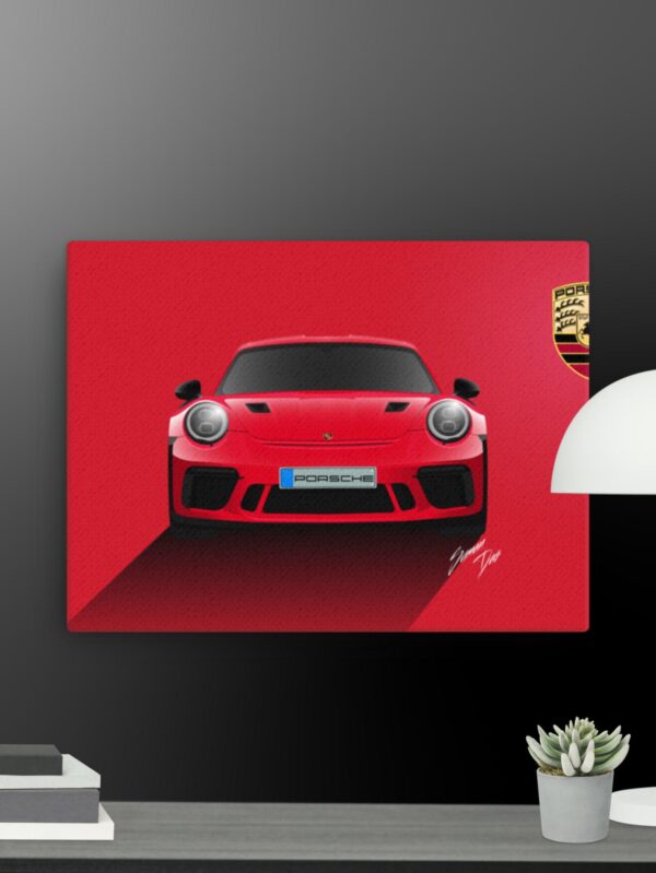 Porsche canvas - 12×16
