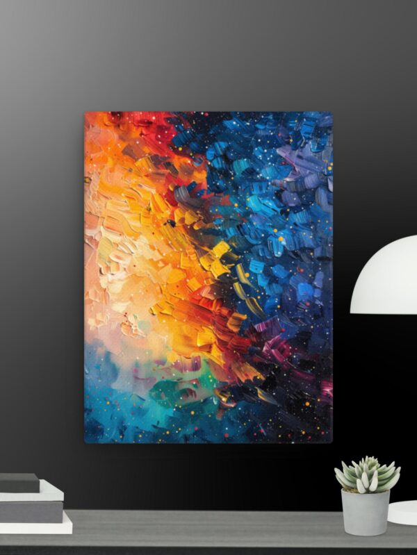 Abstract Stars in the sky canvas - 12×16
