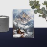 Mountain Scene canvas