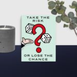 Take the risk Monopoly canvas
