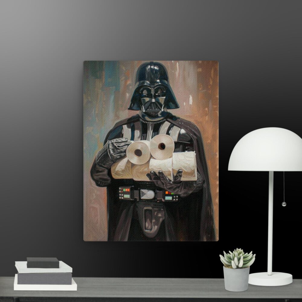 Funny Darth Vader canvas