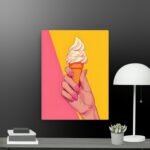 Ice cream canvas
