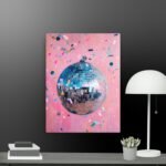 Disco Ball canvas