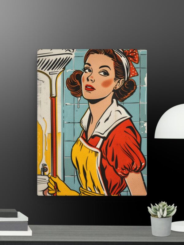 Funny Cleaner canvas - 12×16
