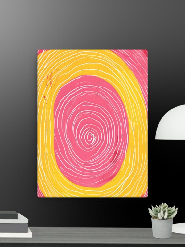 Circle Abstract canvas - 12×16