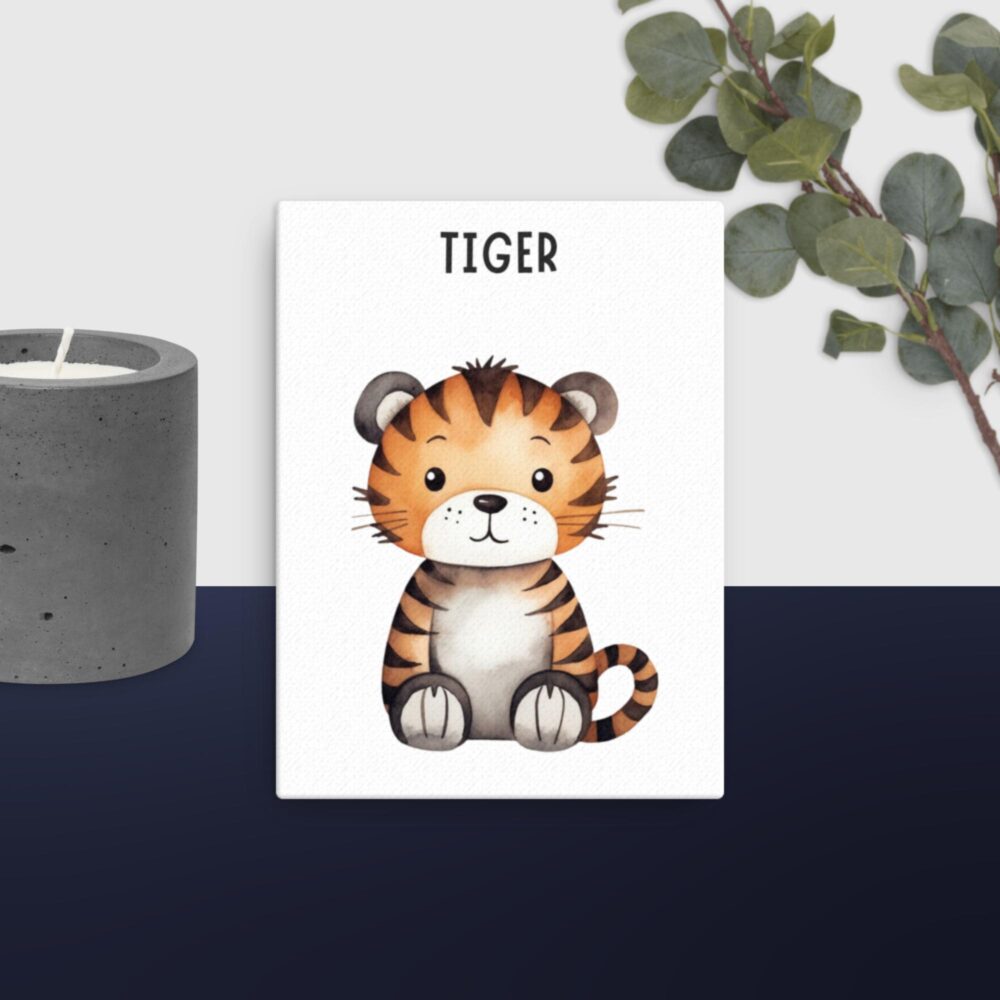 Tiger Nursery canvas - Image 2