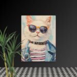 Cool Cat canvas