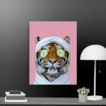 Funny Tiger canvas