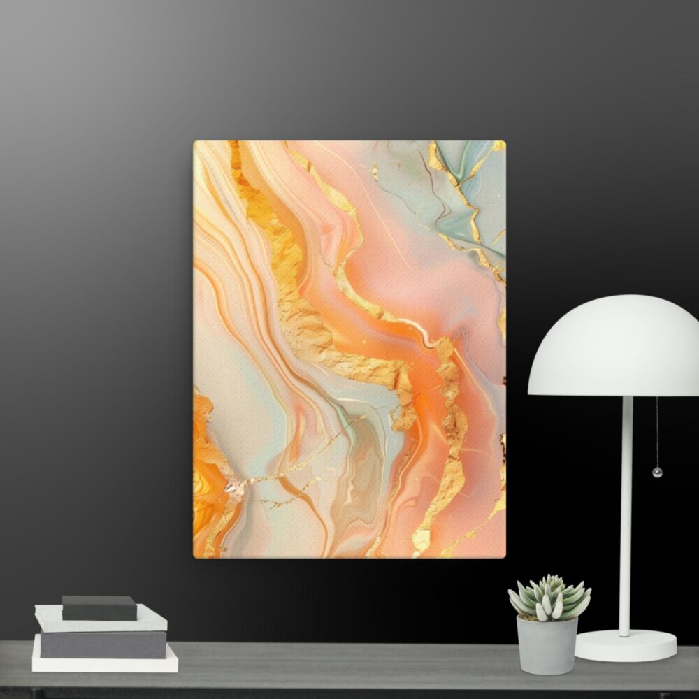 Gold with colour canvas - Image 2