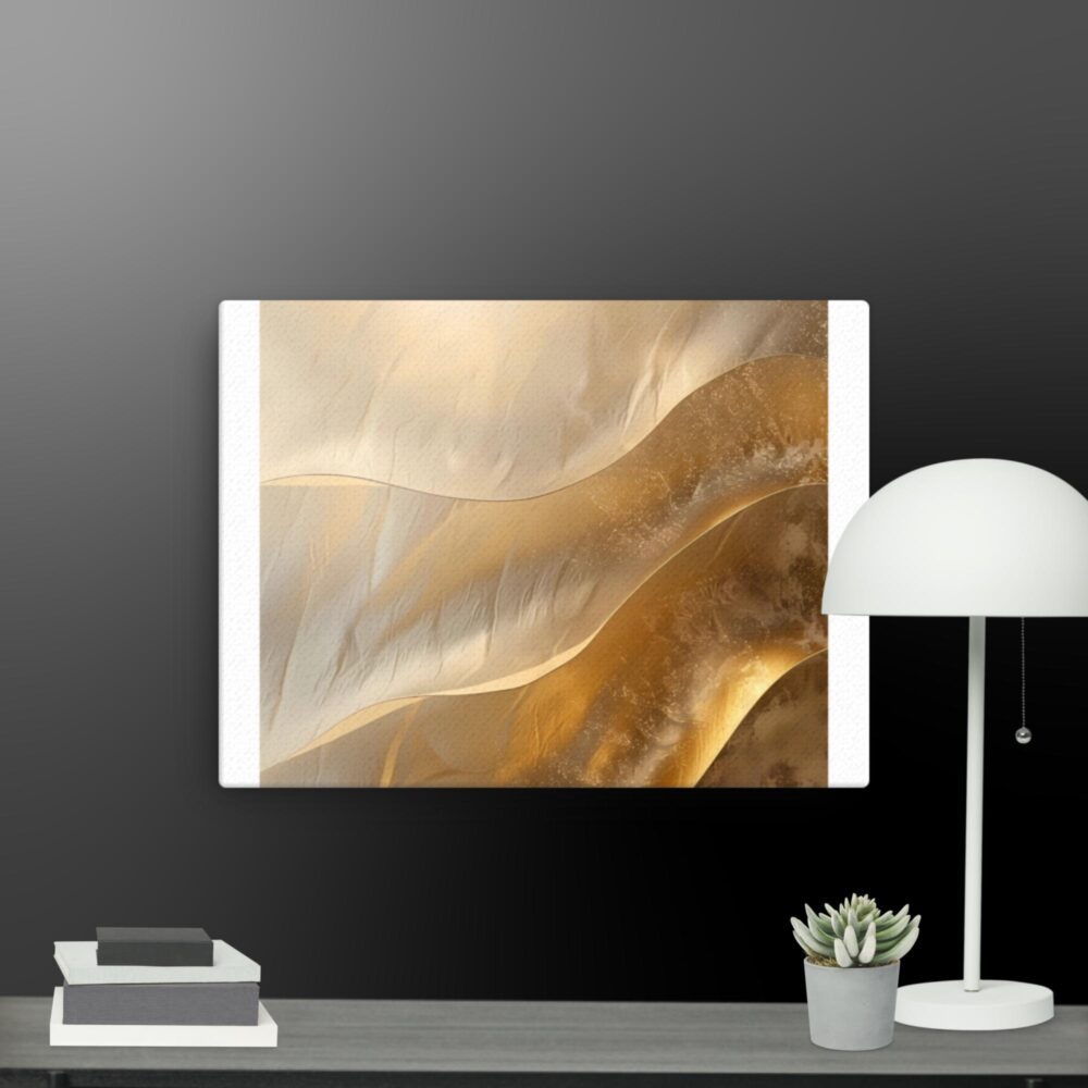 Gold Splash canvas - Image 2