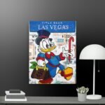 Duck Tale Vegas canvas