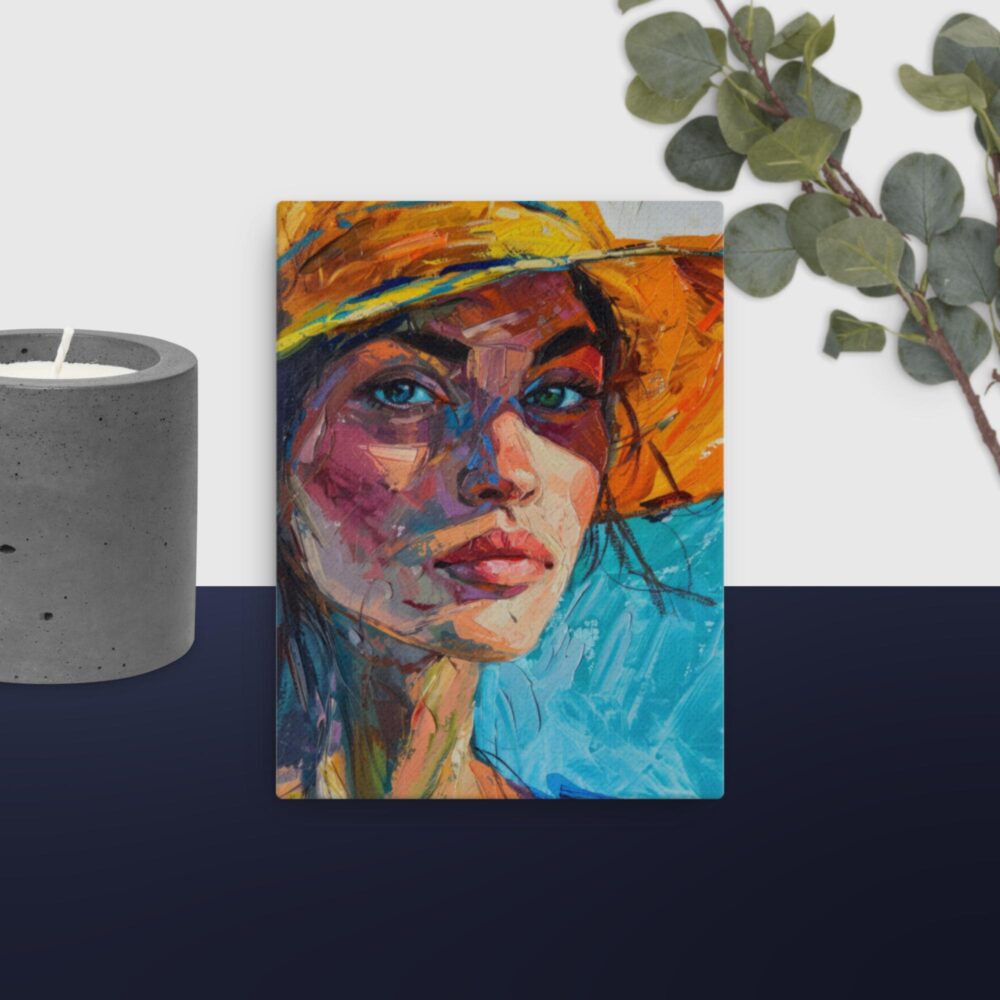Colourful womens canvas