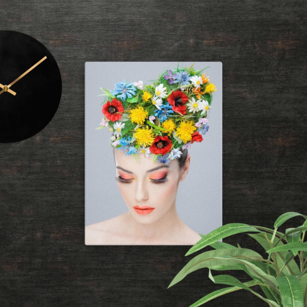 Beauty shot canvas